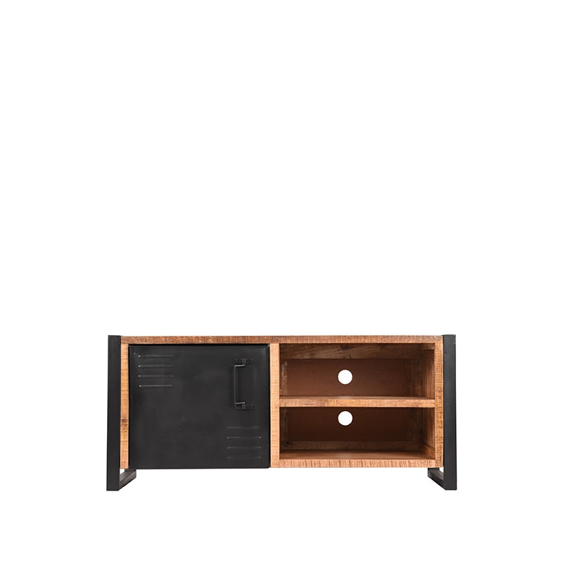 LABEL51 TV cabinet Brussels Rough Mango wood