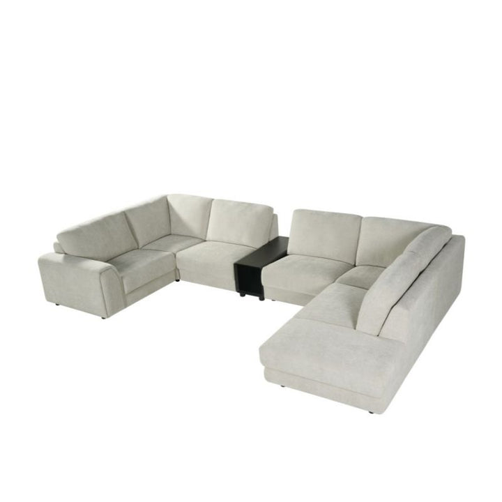 LABEL51 U-Sofa Tivoli rechts + Konsole