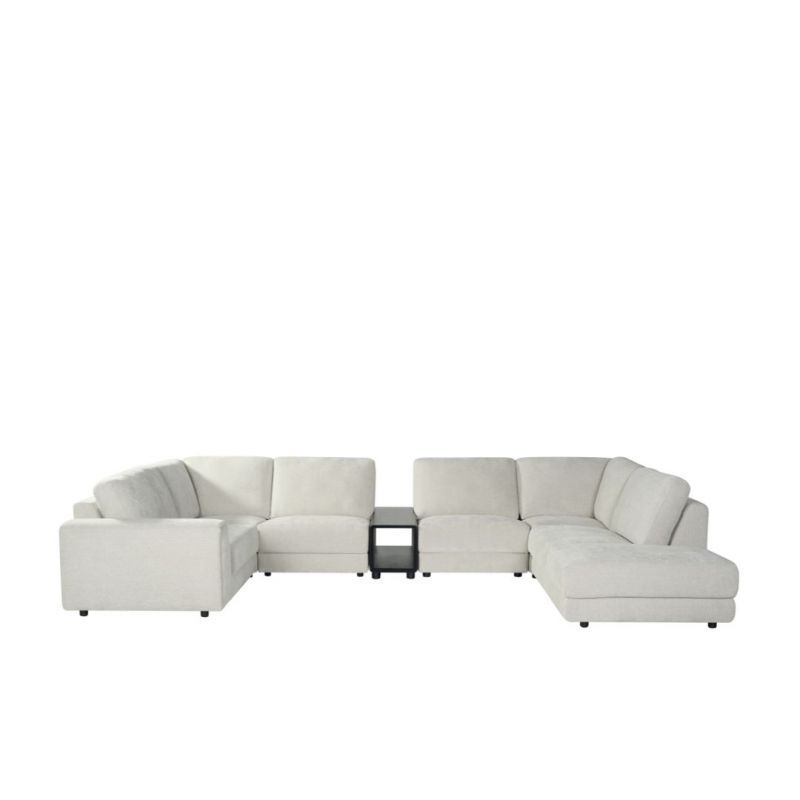 LABEL51 U-Sofa Tivoli rechts + Konsole