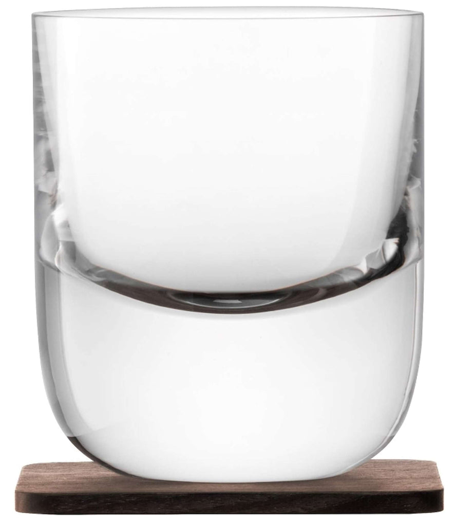 Whisky Tumbler Glas Onderzetter 270 ml Set van 2 Stuks