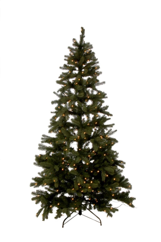 J-Line Kerstboom met LED-verlichting Groen 255H