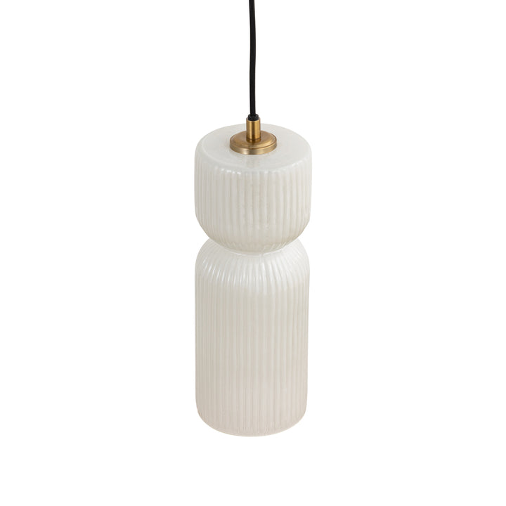 PTMD Zhen Hanglamp White Embossed Rib